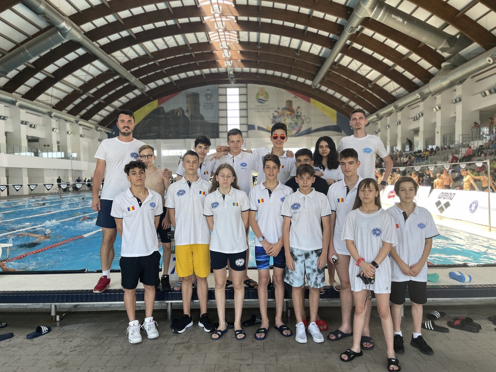 6 medalii pentru sportivii Aqua Sport la Campionatul National de Cadeti