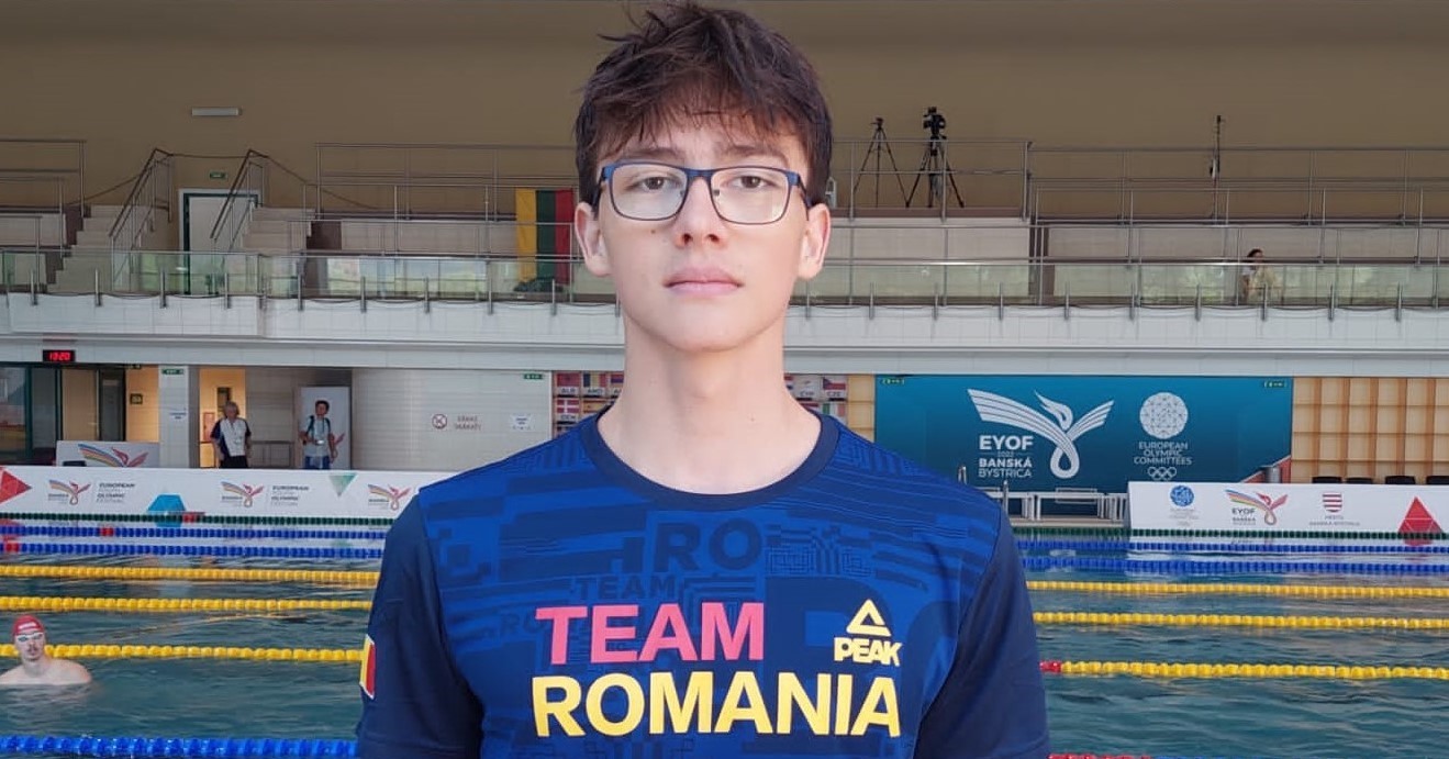 Evolutie excelenta a lui Vlad Stefan Mihalache la FOTE - Festivalul Olimpic al Tineretului European