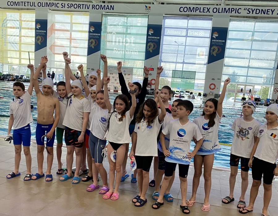 13 medalii si 15 sportivi calificati pentru Nationale, la Etapa Regionala Copii 10-11