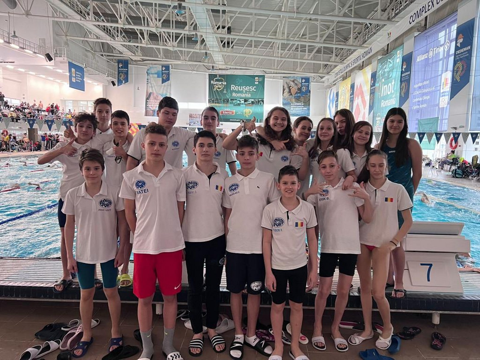 18 medalii si 19 de sportivi Aqua Sport calificati la Nationale dupa Etapa Regionala Cadeti