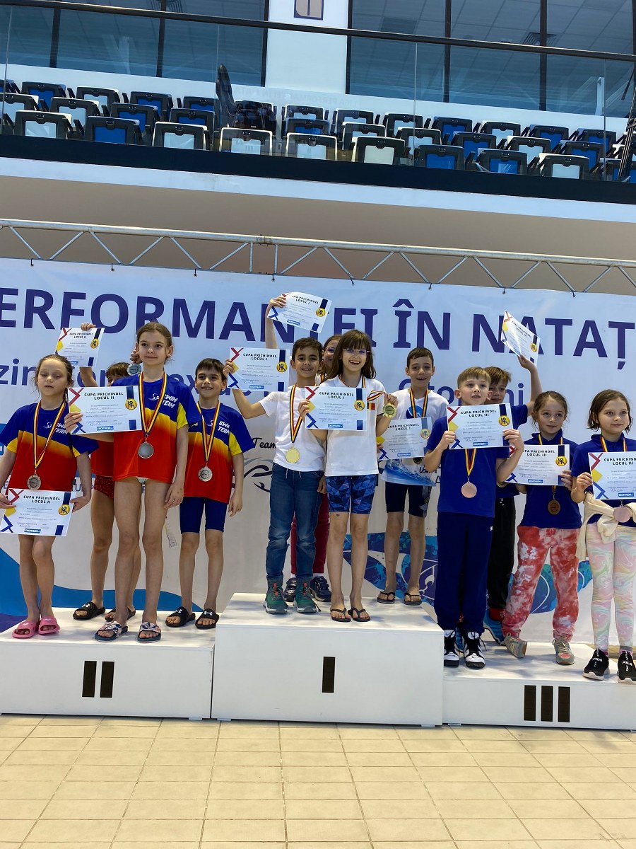 Sportivii Aqua Sport s-au intors cu 26 de medalii de la Cupa Prichindel