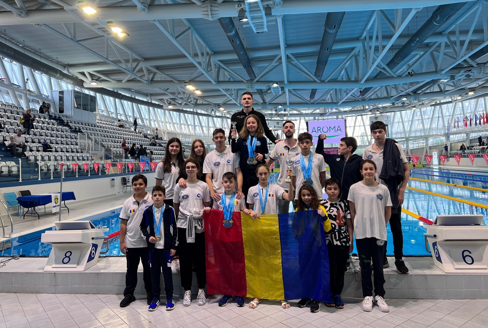 27 medalii pentru sportivii Aqua Sport la concursul Swimming Talent Cup din Burgas, Bulgaria