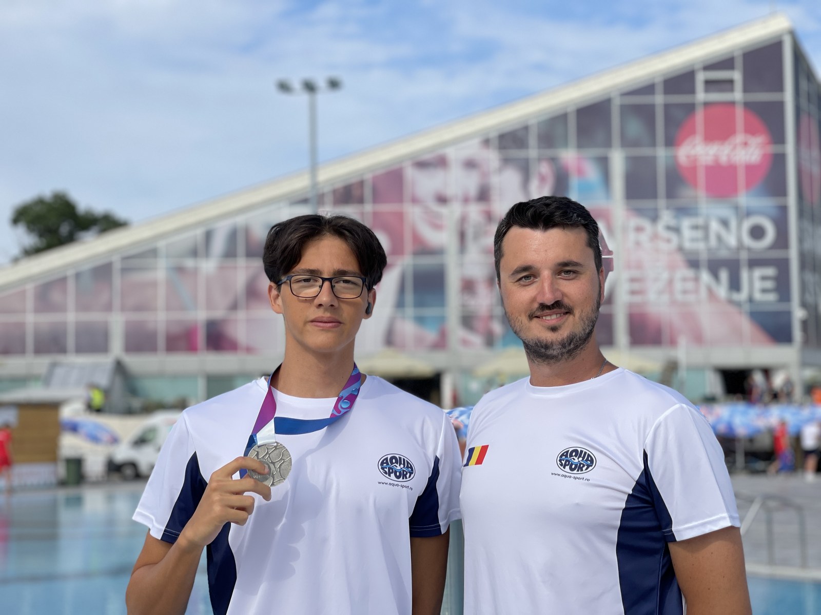 Vlad-Stefan Mihalache - Vicecampion European - Nou Record National - Prima medalie europeana a unui sportiv Aqua Sport