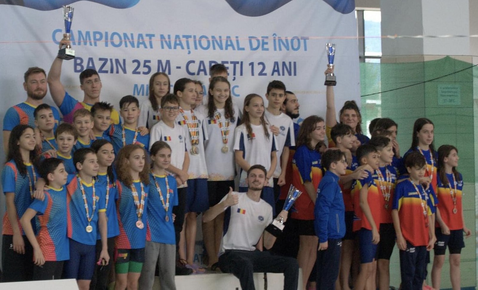 23 de medalii si locul 1 la nivel de cluburi pentru sportivii Aqua Sport la Campionatul National in bazin scurt - Cadeti 12 ani