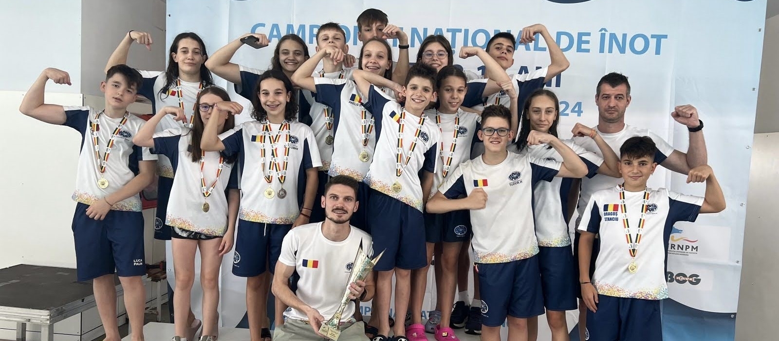 Locul 1 la nivel de cluburi si rezultate excelente pentru sportivii Aqua Sport la Campionatul National Cadeti 12 -13 ani