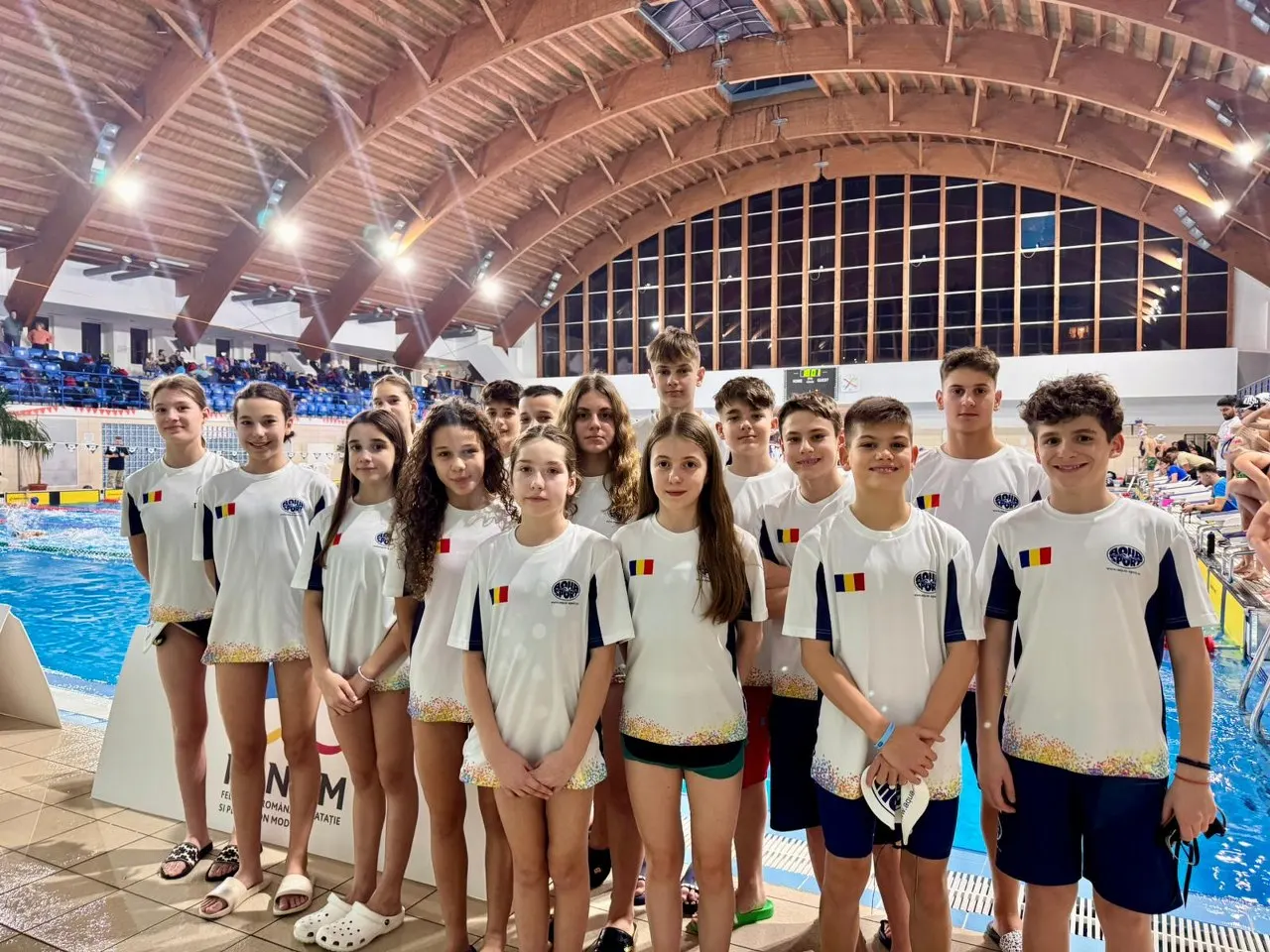2 Recorduri Nationale si 17 medalii  pentru sportivii Aqua Sport la Campionatul National in bazin scurt - Cadeti 12-13 ani