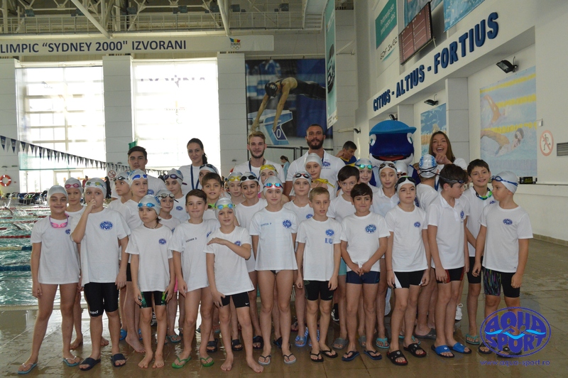 Bronz pentru sportivii C.S. Aqua Sport Bucuresti la Concursul Poliatlon - Faza pe Municipiu copii 9-10-11 ani
