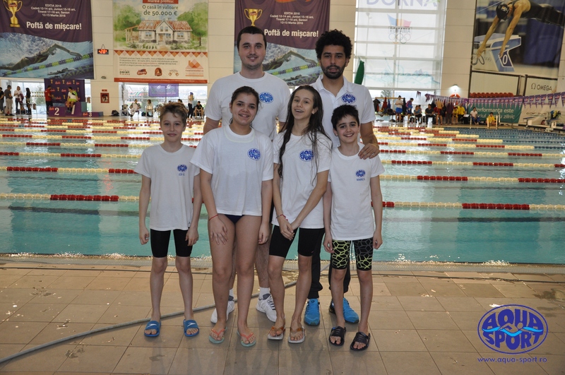 Prima participare a sportivilor C.S. Aqua Sport Bucuresti la categoria Cadeti