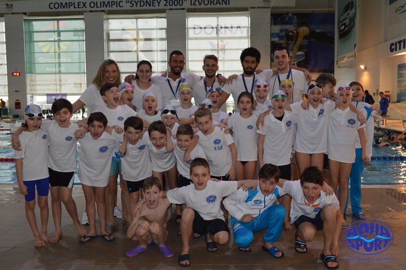 Sportivii C.S. Aqua Sport Bucuresti vor concura la  Campionatul Municipal 10-11 ani de la Izvorani