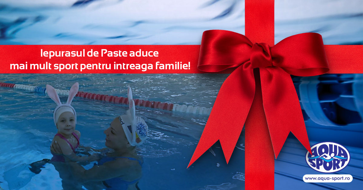 Iepurasul de Paste aduce mai mult sport pentru intreaga familie!