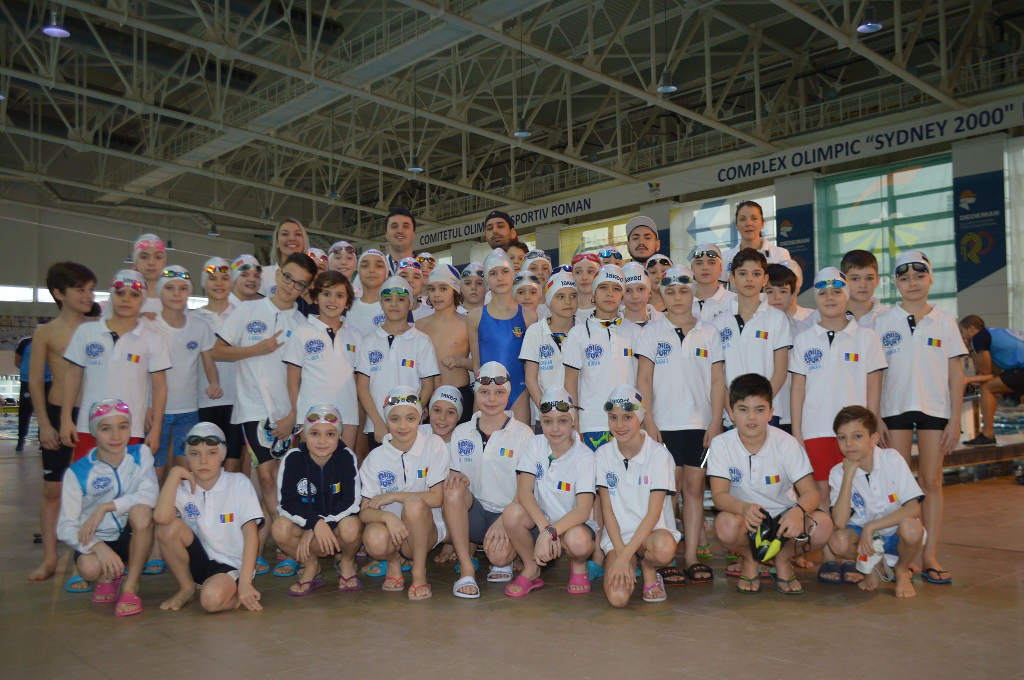 45 de sportivi Aqua Sport vor lua startul la Campionatul Municipal copii 8-9 ani