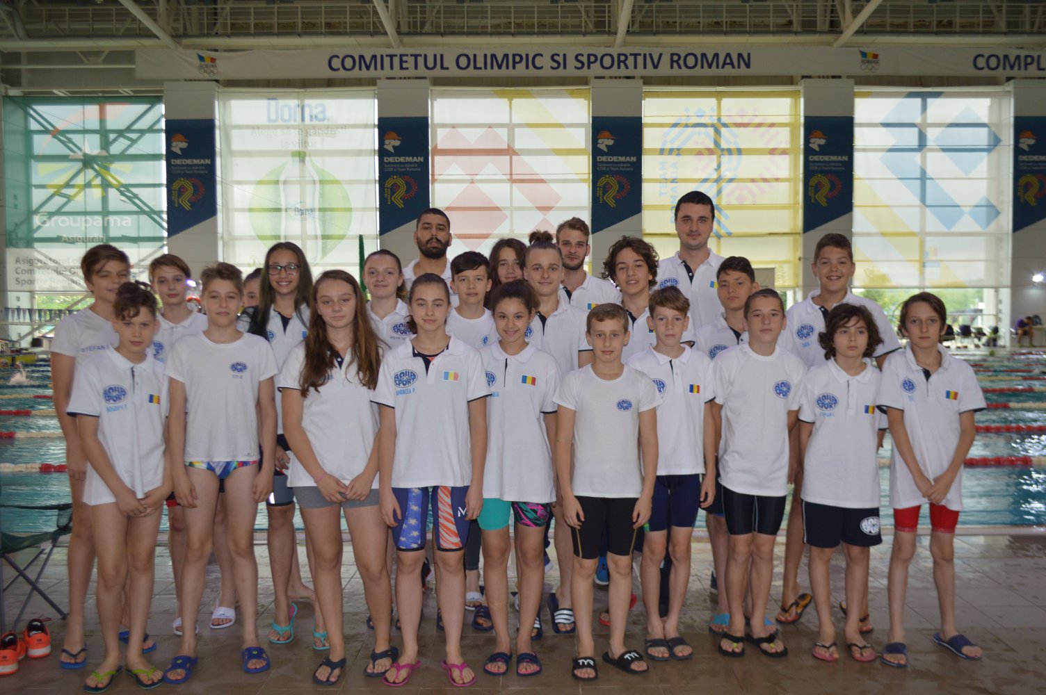Cadetii Aqua sport iau startul la Campionatul Municipal