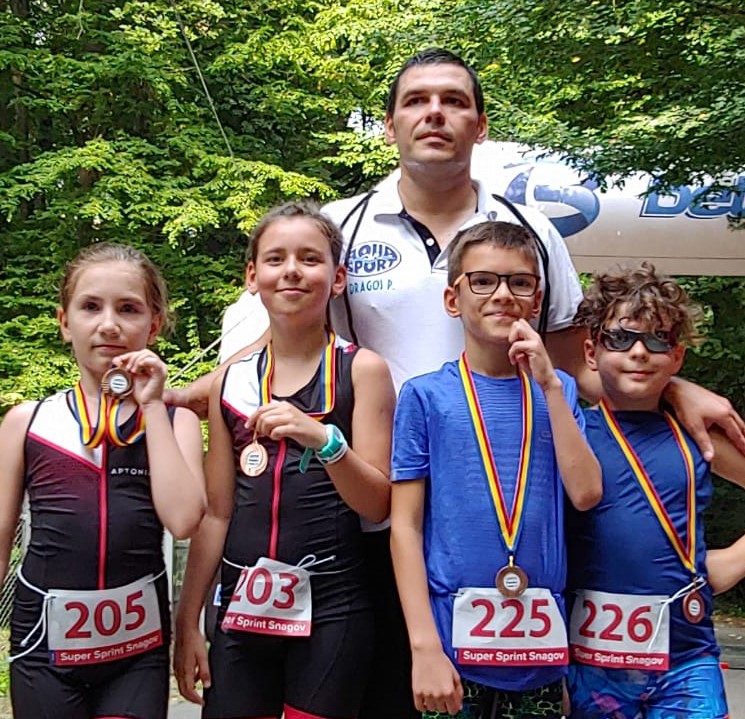 Debut excelent al triatlonistilor Aqua Sport