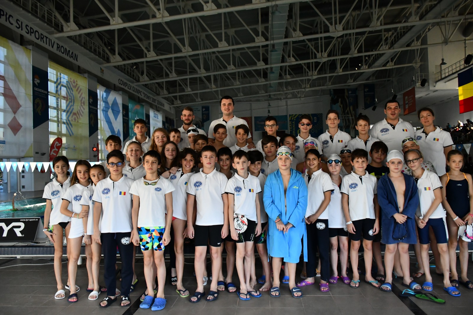Sportivii Aqua Sport iau startul la Campionatul National de Copii 10-11 ani